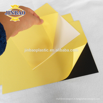 JINBAO 3mm noir photo matériel PVC mousse conseil peinture feuille de PVC